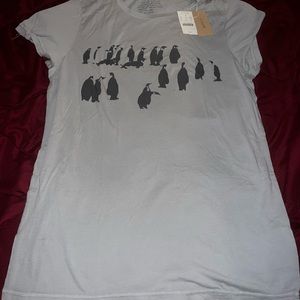 J. Crew penguin shirt